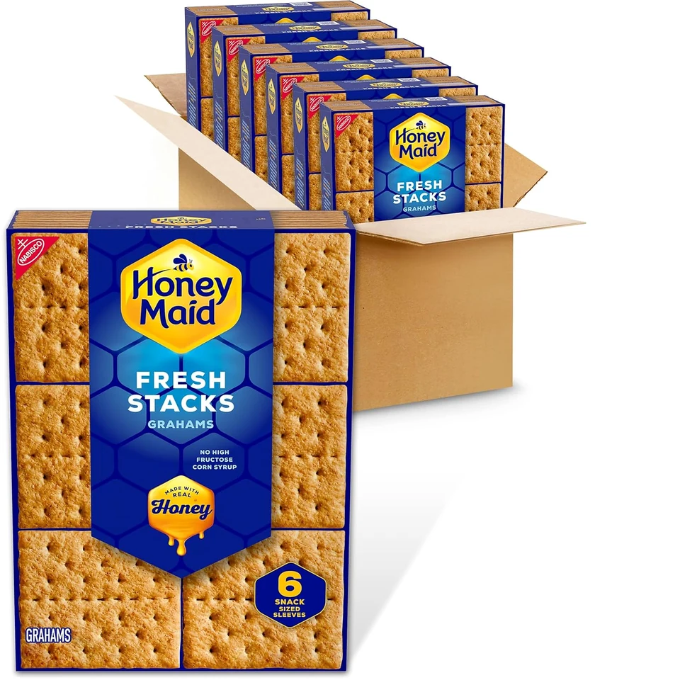 Honey Maid Honey Fresh Stacks, package front